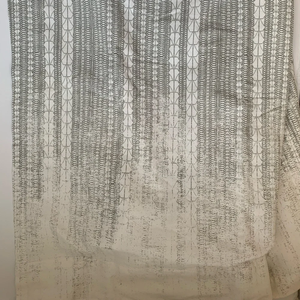 West Elm Echo Print Curtain Panel 48x84”_5